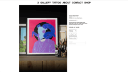 Website Simpele Wordpress website Loeka Horsman fotografie fotograaf Alkmaar Noord-Holland portretfotograaf professional portrait portret portretfotografie kunst art fashion editorial alternative photography Lars Beelzebub