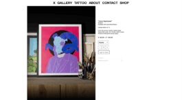 Website Simpele Wordpress website Loeka Horsman fotografie fotograaf Alkmaar Noord-Holland portretfotograaf professional portrait portret portretfotografie kunst art fashion editorial alternative photography Lars Beelzebub